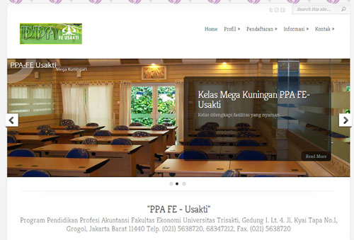 Website PPA FE-Usakti