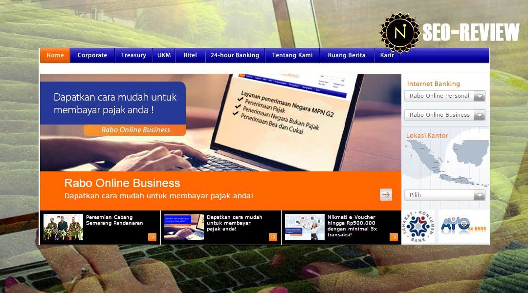 SEO Review Rabobank Indonesia