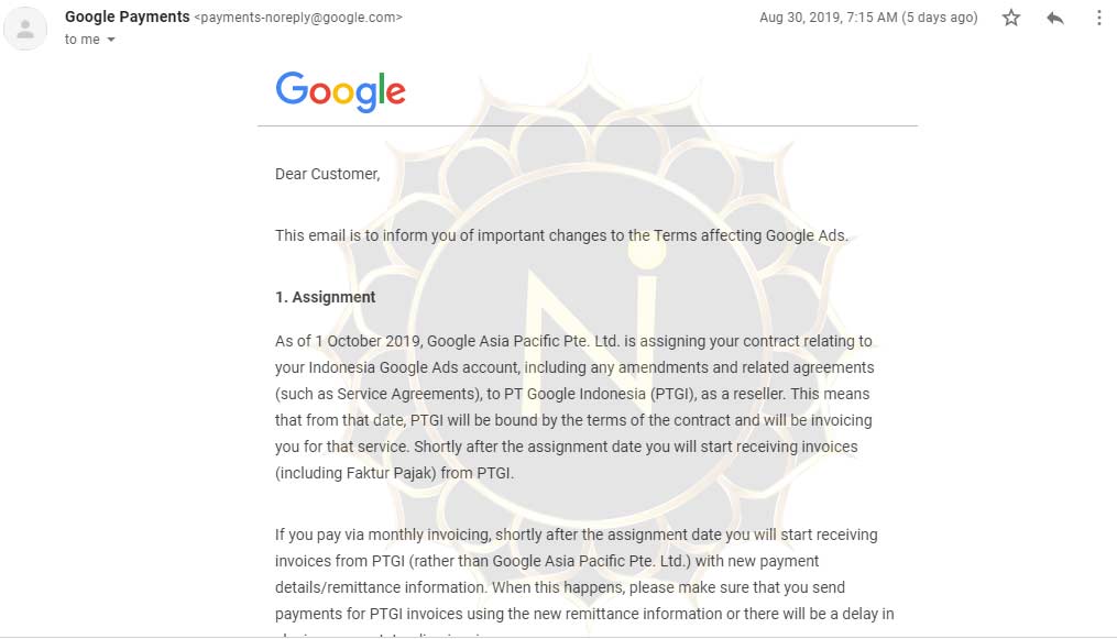 Google PPN 10%